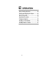 Preview for 63 page of Takeuchi TB014 Operator'S Manual