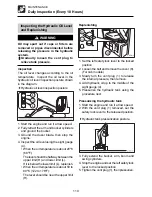 Предварительный просмотр 112 страницы Takeuchi TB014 Operator'S Manual