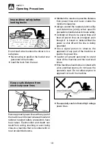 Предварительный просмотр 21 страницы Takeuchi TB108 Operator'S Manual