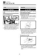 Preview for 42 page of Takeuchi TB108 Operator'S Manual