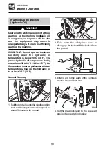 Preview for 60 page of Takeuchi TB108 Operator'S Manual