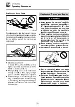 Preview for 72 page of Takeuchi TB108 Operator'S Manual