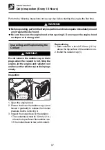 Preview for 99 page of Takeuchi TB108 Operator'S Manual