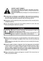 Preview for 2 page of Takeuchi TB1140 Operator'S Manual