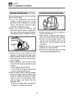 Preview for 14 page of Takeuchi TB125 Operator'S Manual