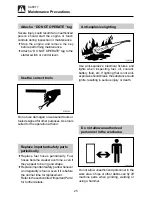 Preview for 27 page of Takeuchi TB125 Operator'S Manual