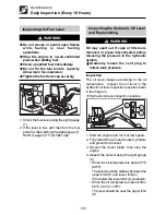 Preview for 107 page of Takeuchi TB125 Operator'S Manual