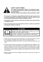 Preview for 2 page of Takeuchi TB15FR Operator'S Manual