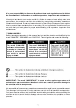 Preview for 3 page of Takeuchi TB15FR Operator'S Manual