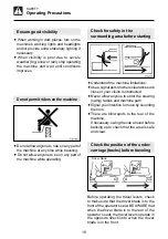 Предварительный просмотр 16 страницы Takeuchi TB15FR Operator'S Manual