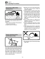 Preview for 22 page of Takeuchi TB175 Operator'S Manual