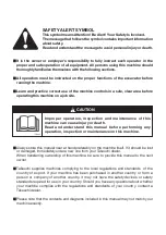 Preview for 2 page of Takeuchi TB175W Operator'S Manual