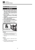 Preview for 47 page of Takeuchi TB175W Operator'S Manual