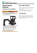 Preview for 78 page of Takeuchi TB215R Operator'S Manual