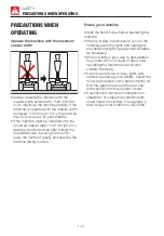 Preview for 26 page of Takeuchi TB225 Operator'S Manual