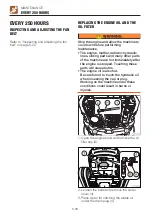 Предварительный просмотр 202 страницы Takeuchi TB225 Operator'S Manual