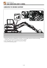 Preview for 191 page of Takeuchi TB260 Operator'S Manual