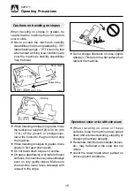 Preview for 20 page of Takeuchi TB28FR Operator'S Manual