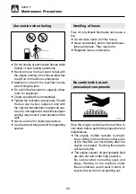 Preview for 30 page of Takeuchi TB28FR Operator'S Manual