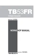 Предварительный просмотр 1 страницы Takeuchi TB53FR Workshop Manual