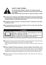 Preview for 2 page of Takeuchi TCR50 Operator'S Manual