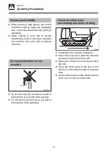 Preview for 18 page of Takeuchi TCR50 Operator'S Manual