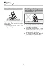 Preview for 23 page of Takeuchi TCR50 Operator'S Manual