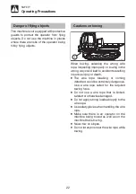 Preview for 24 page of Takeuchi TCR50 Operator'S Manual