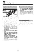 Preview for 26 page of Takeuchi TCR50 Operator'S Manual