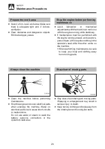 Preview for 28 page of Takeuchi TCR50 Operator'S Manual