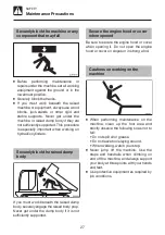 Preview for 29 page of Takeuchi TCR50 Operator'S Manual