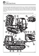 Preview for 34 page of Takeuchi TCR50 Operator'S Manual