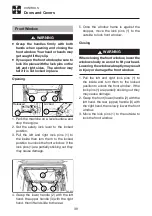 Preview for 41 page of Takeuchi TCR50 Operator'S Manual