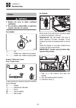 Preview for 57 page of Takeuchi TCR50 Operator'S Manual