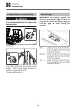 Preview for 58 page of Takeuchi TCR50 Operator'S Manual