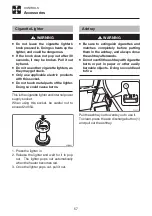 Preview for 59 page of Takeuchi TCR50 Operator'S Manual