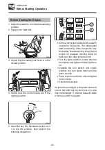 Preview for 67 page of Takeuchi TCR50 Operator'S Manual