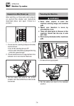 Preview for 72 page of Takeuchi TCR50 Operator'S Manual