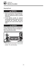 Preview for 74 page of Takeuchi TCR50 Operator'S Manual