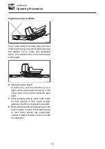 Preview for 77 page of Takeuchi TCR50 Operator'S Manual