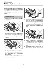 Preview for 81 page of Takeuchi TCR50 Operator'S Manual