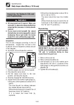 Preview for 105 page of Takeuchi TCR50 Operator'S Manual