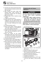 Preview for 123 page of Takeuchi TCR50 Operator'S Manual