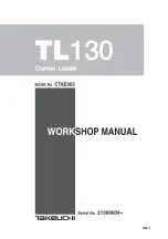 Takeuchi TL130 Workshop Manual preview