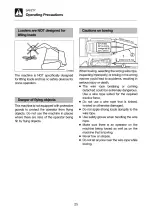 Preview for 27 page of Takeuchi TL220 Operator'S Manual