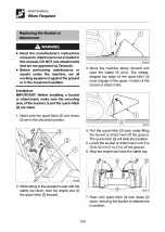 Preview for 152 page of Takeuchi TL220 Operator'S Manual