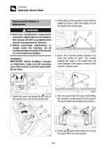 Предварительный просмотр 196 страницы Takeuchi TL220 Operator'S Manual