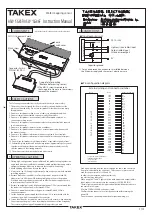 Takex ASW-SG85F Instruction Manual preview