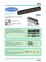 Предварительный просмотр 2 страницы Takex F71 Series Manual