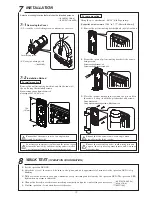 Предварительный просмотр 9 страницы Takex OMS-12FE Instruction Manual